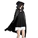 Produktbild VECDY Damen Blouse,Räumungsverkauf-Mit Kapuze Mantel Mantel Wicca Robe Mittelalterliche Cape Schal Halloween Party Cosplay Halloween Spitze der Hexe(schwarz,S)