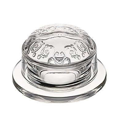 LA ROCHERE 640301 Versailles Beurrier Confiturier, 0.07 liters, Transparent