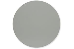 ‎REFLECTO reflecto Geschwindigkeitsschild-Halterung aus Aluminiumverbund-Material – mit oder ohne Bohrungen – 200 mm Durchmesser – bruchsicher - passend für Deutschland, Italien, Frankreich (ohne Bohrungen)