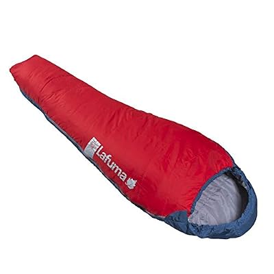 Lafuma LFC1610 Sac de Couchage Mixte Adulte, Rouge Vif, Droite