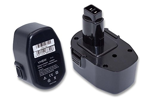 vhbw Ni-CD Akku 1300mAh (14.4V) für Elektrowerkzeuge Black & Decker PS140, PS140A, A9262, A9262 England SL1 3YD, A9267, A9276, A9527