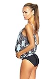 Attraktiver Schwangerschafts-Badeanzug von Octopus / Umstands-Badeanzug / Tankini / Cut Out / verstellbare Träger f5241 - 2