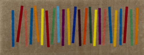 wash + dry 055327 Fußmatte Mixed Stripes, 80 x 200 cm