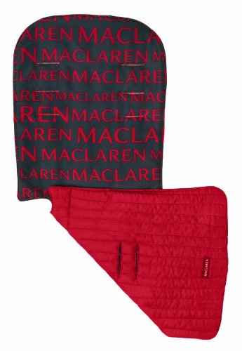 Maclaren Liners Logoland (Charcoal/Cardinal)