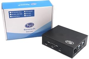 youyeetoo Banana Pi BPI M5 Custodia in metallo, ferro, peso 200 g, applicabile solo a Banana Pi BPI-M5