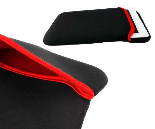 Schwarz Netbook Schutz-Tasche Laptoptasche Netbook Schutzhülle Sleeve 10 Zoll - 3