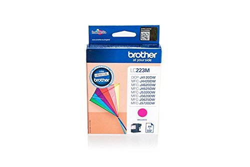Original Tinte passend für Brother MFC-J 1150 DW Brother LC223M , LC-223M - Premium Drucker-Patrone - Magenta - 550 Seiten - 5,90 ml