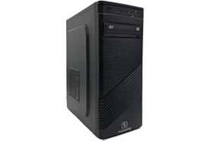 EXTREMEBIT Ordinateur de bureau assemblé Intel Core i5-2400, RAM 16 Go DDR3, SSD 240 Go, disque dur 1 To, DVD-RW, HDMI VGA, Windows 10 Pro