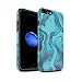 Produktbild Personalisiert Personalisiert Marmor Matte Zähen Hülle für Apple iPhone 8 Plus / Aqua Unterschrift Design / Initiale/Name/Text Stoßfest Schutzhülle/Case/Etui