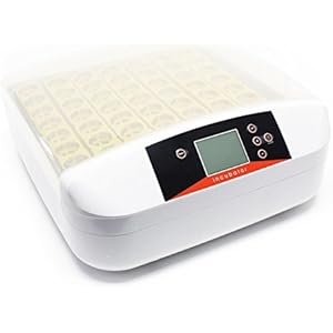 Vollautomatische Brutmaschine 56 Eier Brutapparat Flächenbrüter Brüter Inkubator Brutmaschine