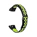 Produktbild Happysdh Armband Silikon Uhrenarmband Silikonarmband Weich Sportarmband Sport Silicone Band kompatibel kompatibel mit Huawei Honor Band 5/4