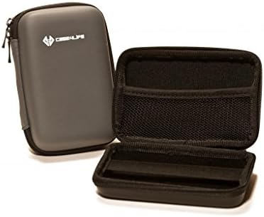 Case4Life Grey Hard Shockproof Digital Camera Case Bag for Sony Cybershot HX50, HX50V, HX60, HX60V, HX90V