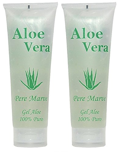 Natura Canaria Aloe Vera Gel 100% Tube 250ml x 2 Stück