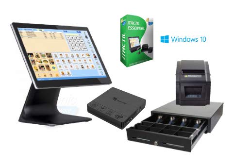 TPV táctil completo + cajón + impresora 80mm + software Itactil