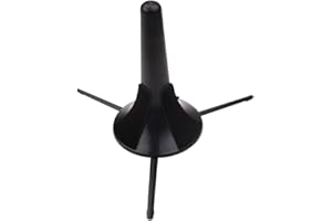 ibasenice Foldable Trumpet Tripod Stand with Detachable Bracket Stable Design for Wind Instruments Black Musical Accessory
