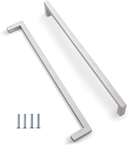 Maniglia Armadio SO-TECH E8 - Acciaio Inox Lucido, 330mm, Distanza Fori 320mm - Foto 3