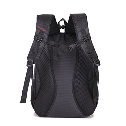 Business Laptop Rucksack SIKAINI Beiläufiger Unisex Rucksack Wasserdichte Schulterbeute Computerrucksack Damen Herren - 4