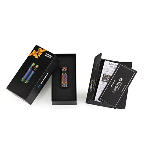 Olight® S mini Baton Taschenlampe Cree XM-L2 LED max. 550 Lumen mit 16340 CR123A 1600mAh Batterie – Globale Limited Sonderedition - 7