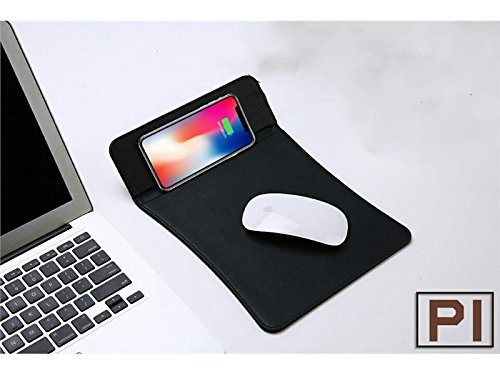 Preisvergleich Produktbild Schreibtischunterlage Drahtlose Lade Handballenauflage Mauspad Mat Schreibtisch Schreibmatte für Büro und Zuhause Mauspad