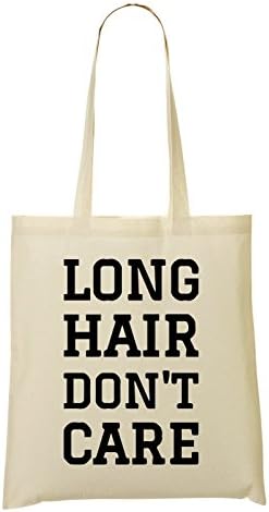 Long Hair Don'T Care Shopping Tote Bag