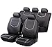 Produktbild Timon 64771, Sitzbezug Schonbezug Autositzbezug, Kunstleder, Komplett Set, Schwarz