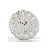 * ' My First Year ' Clock Photo Frame Babys First Birthday Christening Gift - Holds 12 photos * by Baby / Christening