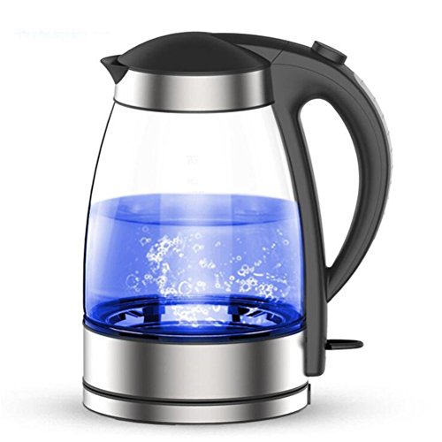 SHUIXHU Gvgn Bouilloire lectrique en vitrocramique Cuisine Rapide LED Lumire Bleue 2L Bouilloire  Grande capacit