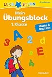 Mein Übungsblock 1. Klasse. Mathe & Deutsch by