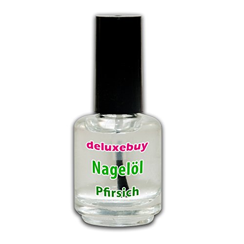 Preisvergleich Produktbild NAGELÖL PFIRSICH 15ml Pinselflasche Nagelpflege Nagelhaut Nagel Öl
