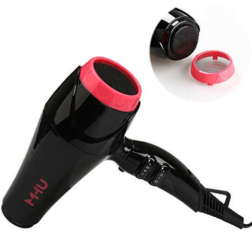 MHD Professionelle DC Haartrockner 2000W Negative Ionen Schlag-Trockner 2 Geschwindigkeit und 3 Kochstufe Kalttaste Herausnehmbare Concentrator - 3