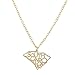 Produktbild LUX Zubehör Gold Ton South Carolina State Star Neuheit Charm Halskette