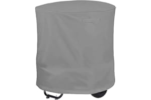 FUANA Electric Shredder Cover Waterproof Heavy Wood Chippers Mulcher Cover 210D Oxford Cloths 85x110cm for Wood Shredder (Grey)