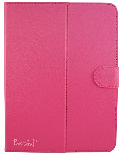 Bestdeal® Rosa PU Lederner Tasche Case Hülle für Octa Core CPU Allwinner A83T 10.1 inch zoll Tablet PC + Stylus - 4