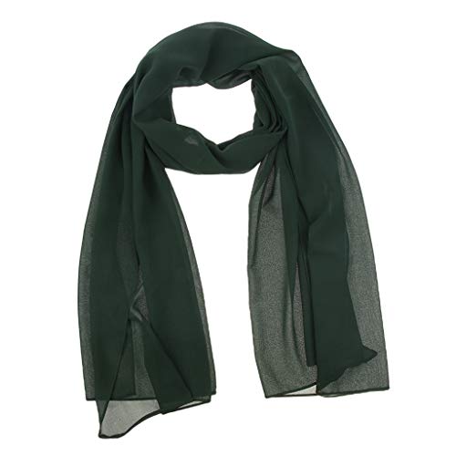 F Fityle Stylish Big Large Women’s Maxi Plain Solid Soft Chiffon Muslim Hijab Shawl Scarf Sarong Headwear