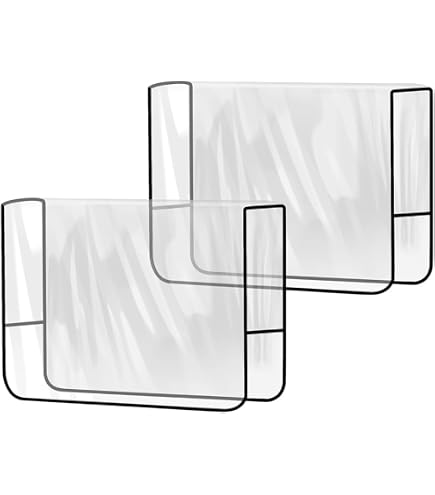 Housse De Chaise De Salon Transparente 51x40x12 Cm - Protection Contre Taches Et Cheveux, Pour Coiffure, Massage, Bureau - 4