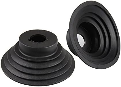 LAVMAR Auto LED Headlight Seal Dustproof Cover for H1 H4 H7 H11 H13 9005 9006 9012 Conversion Kit (Pack of 2)