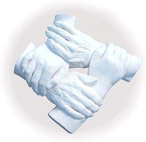 Luna Bean Intertwined Family Hands DIY Casting Kit by Casting Keepsakes