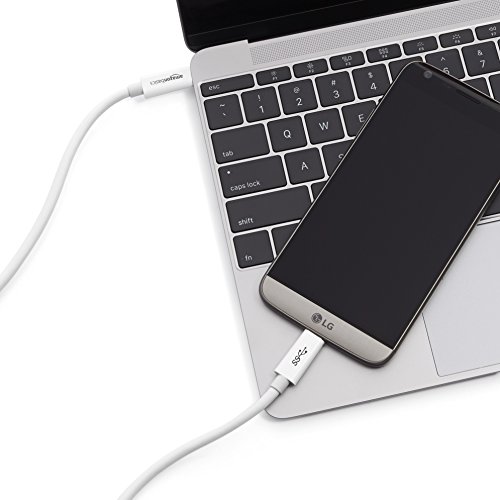 AmazonBasics – Verbindungskabel, USB Typ C auf USB Typ C, USB 3.1, 1. Generation, 0,9 m, Weiß - 5