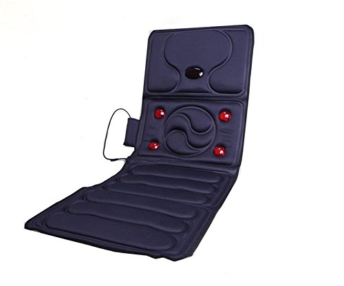 Preisvergleich Produktbild XUAN Zusammenklappbare Ganzkörper-Massage Körper Massage Matratze Multifunktions-Airbag Massage für ältere elektrische Heizung PadSize 166cm 58cm (Länge Breite) , blue