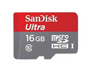 Sandisk Ultra 16 GB microSDHC SDSQUNC-016G-AN6MA