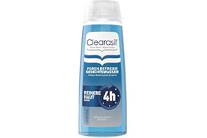 Clearasil, Deep Pore Cleanser, 200ml, Liquid, Salicylic Acid, Skin Toner, Pore Cleaner, Acne Treatment, Skin Care, Blackhead Face Wash, Regenerates Skin In 4 Hours, Spot Treatments, Skin Care