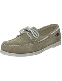 Sebago Docksides, Nauticos Hombre, Beige (Oyster), 40 EU