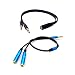Produktbild Top-Longer Audio Y Splitter Kabel Stereo Klinken Y Adapter 3,5mm Stecker zu 2X 3,5mm Buchse und Audiokabel 3.5mm Stecker