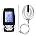 Produktbild GotechoD Grillthermometer Funk Bratenthermometer Fleischthermometer Ofenthermometer mit 1 Temperatursonde, Große LCD Anzeige mit Hintergrundbeleuchtung