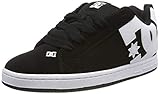 DC Shoes Court Graffik, Zapatillas de Skateboard para Hombre, Negro (Black 001), 53.5 EU
