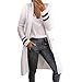 Produktbild Sannysis Damen Pullover Herbst Winter Elegant Frauen Streifen Strickpullover Langarm Strickjacke Mantel Tops Anzug Kimono Cover Smock