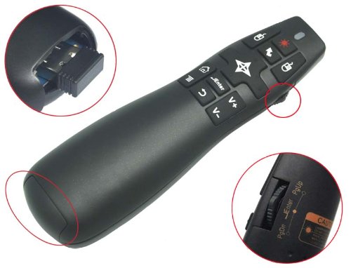 Rii Mini R900 – Fernbedienung mit Gyro-Maus für Smart TV, Spielkonsolen (PS3 – PS4 – Xbox 360 – Xbox ONE), PC (Windows – Mac – Linux), Mini PC und tablet Android - 8