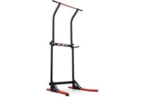 K-Sport: Power Tower Appareil de fitness | Barre de traction autoportante | Tour de force multifonction jusqu'à 150 kg | Support de fitness | Barre de musculation pour la maison | Entraînement de