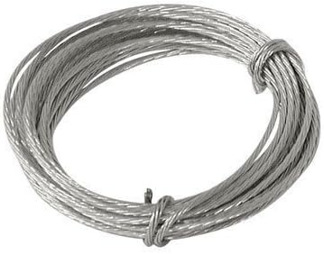 Ook Mirror Hanging Cord 20 Lb White Plastic 9' by Impex System Group Inc