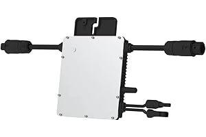 AMAZINNOV Micro Onduleur Monophasés HM-300 pour 1 Panneaux Solaires de 240Wp à 405Wp, AC 300 Watts (HM-300)